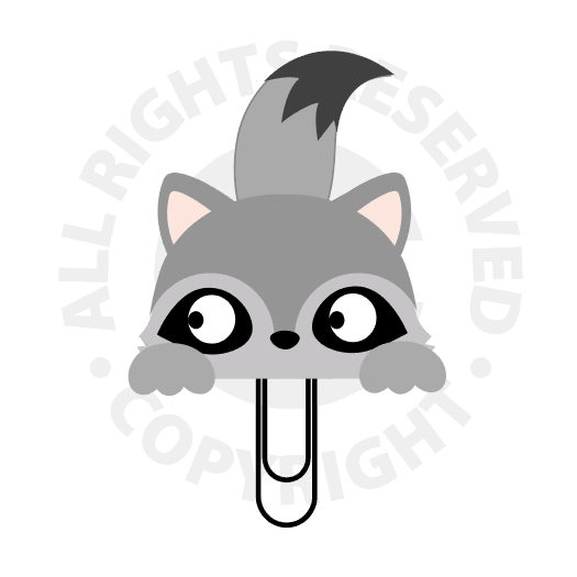 Peek-A-Boo Raccoon